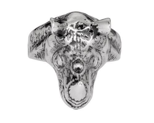 Gents Large Rhino Ring
