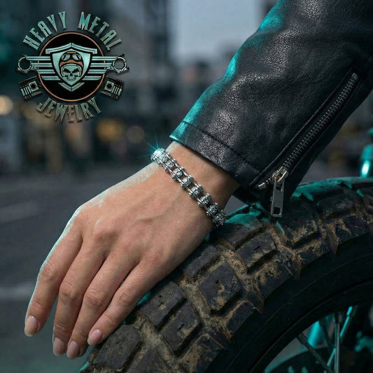 SK2005 Silver Crystal Bracelet