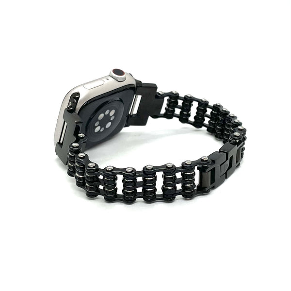 SK2801AW Ladies Watch Band - Black Color - 3/8" Wide Mini