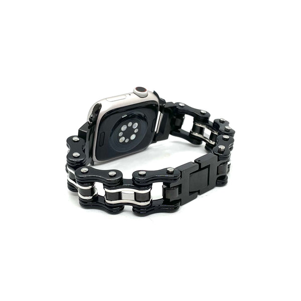 SK1125AW Mens Watch Band - Black Color - 3/4" Wide