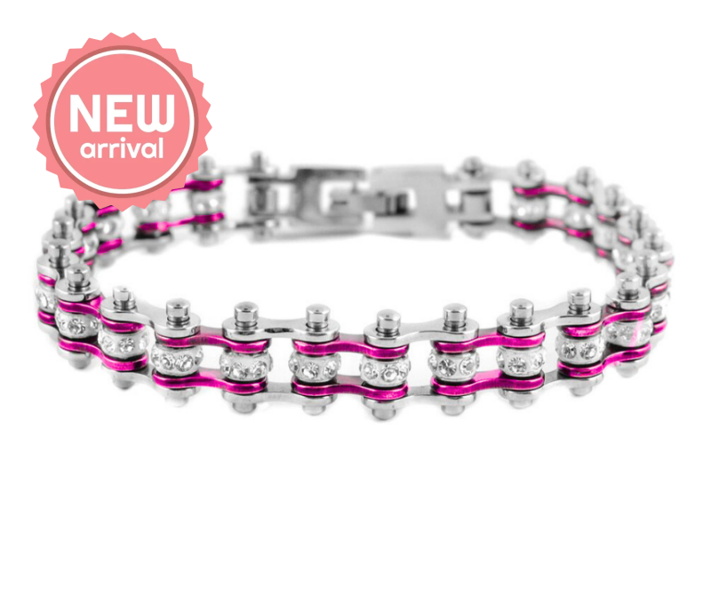 SK2815 Ladies Bright Pink 3/8’’ Bracelet Bracelet