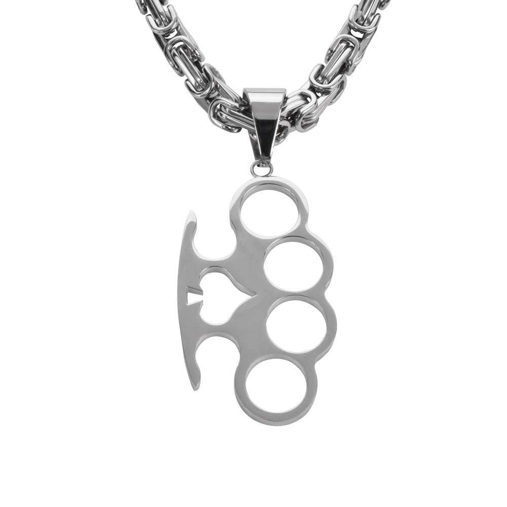 SK1432 Ace Knuckles Pendant with Chain