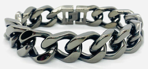 Curb Chain Stainless Steel Necklace – Big Joes Biker Rings