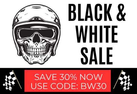 BLACK AND WHITE SALE