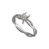 Sk1077 Ring Ladies Barbed Wire Motorcycle Bike Stainless Steel Jewelry Size 5-10 Rings