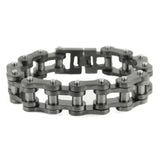 Sk1840 All New Gunmetal Finish 3/4’’ Wide Thick Link Unisex Stainless Steel Motorcycle Chain