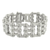 Sk1842 1’’ Wide All New Brushed Finish Double Roller Design Stainless Steel Motorcycle Chain