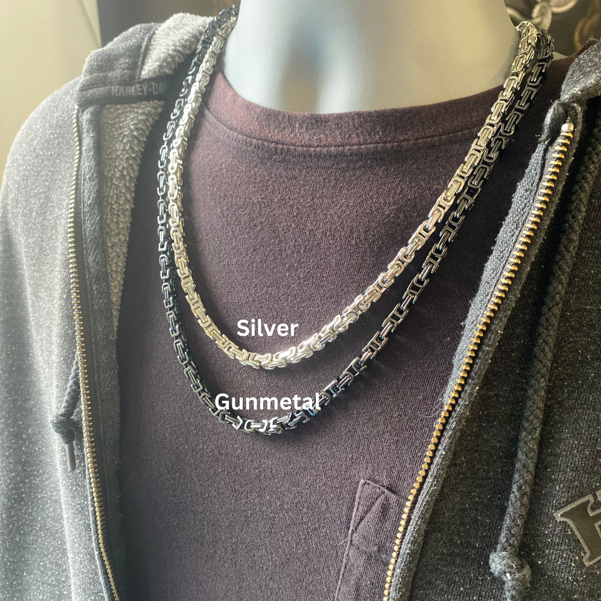 BYZ5M BYZ CHAIN SILVER 5MM