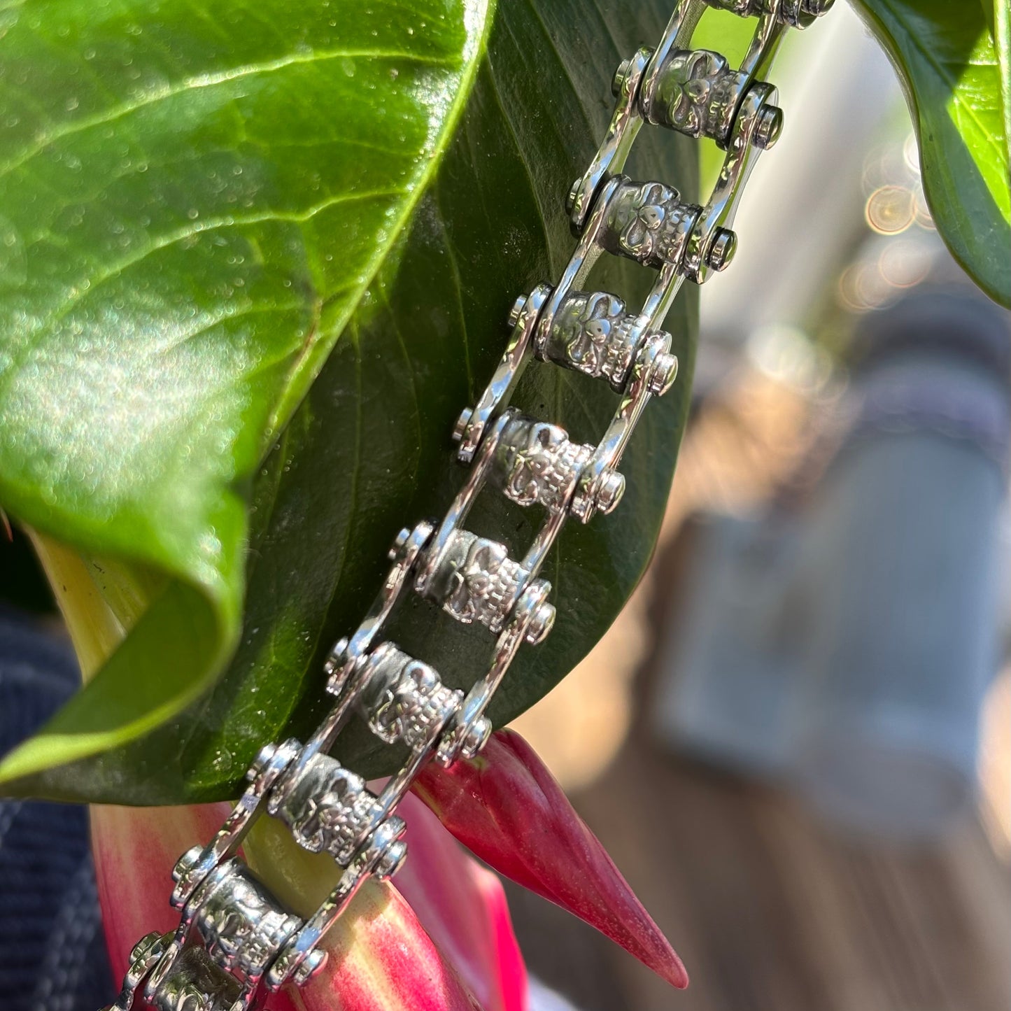 SK2031 3/8’’ Endless Skulls Bracelet Bracelet