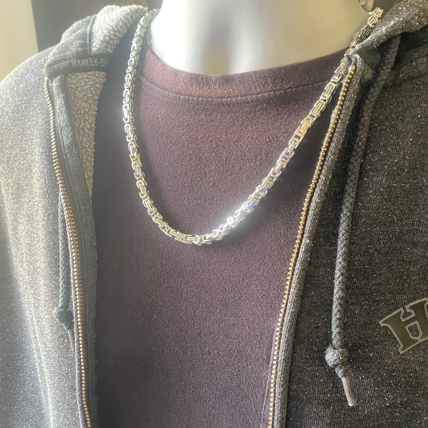 BYZ5M BYZ CHAIN SILVER 5MM