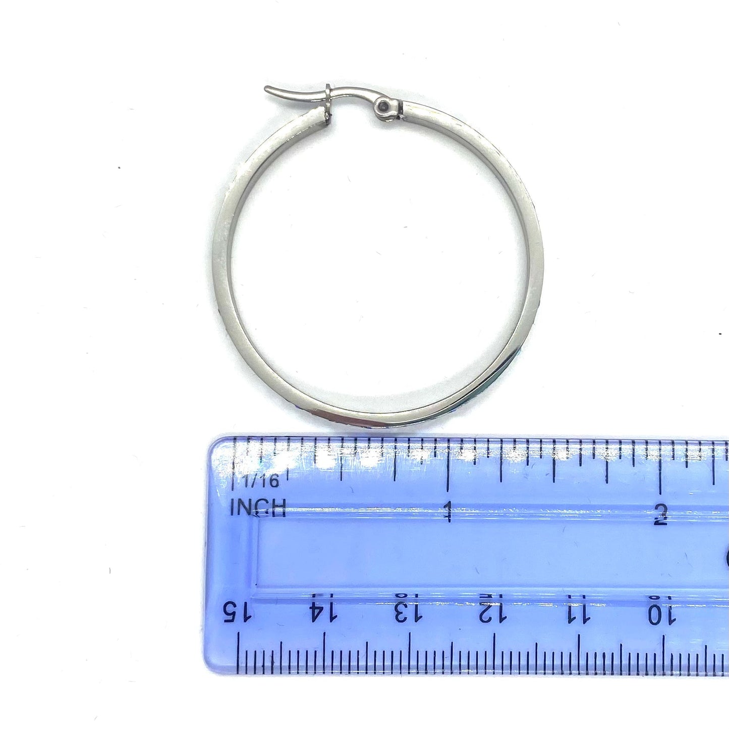 SK2900 Ladies Black Crystal Earrings - Three Sizes Available Earrings