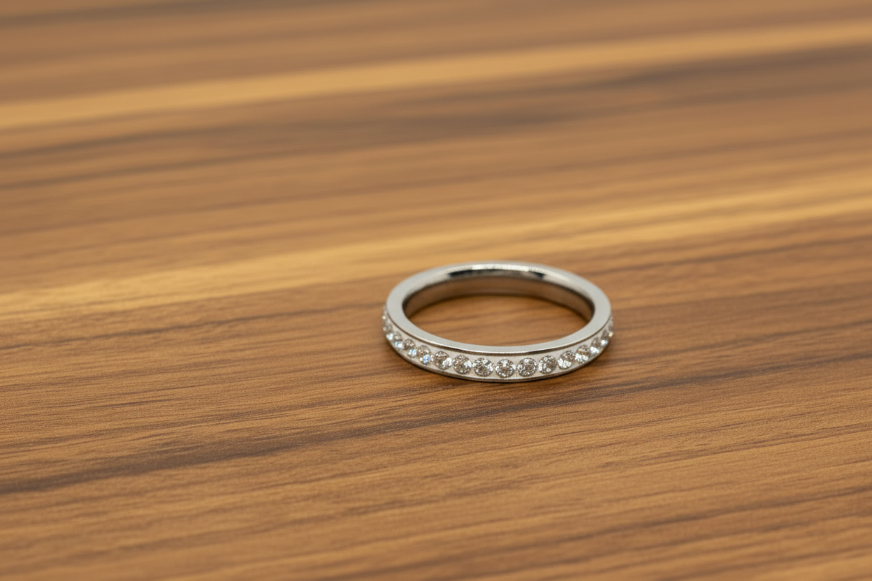 SK2310 Ladies Stackable Sparkle Ring