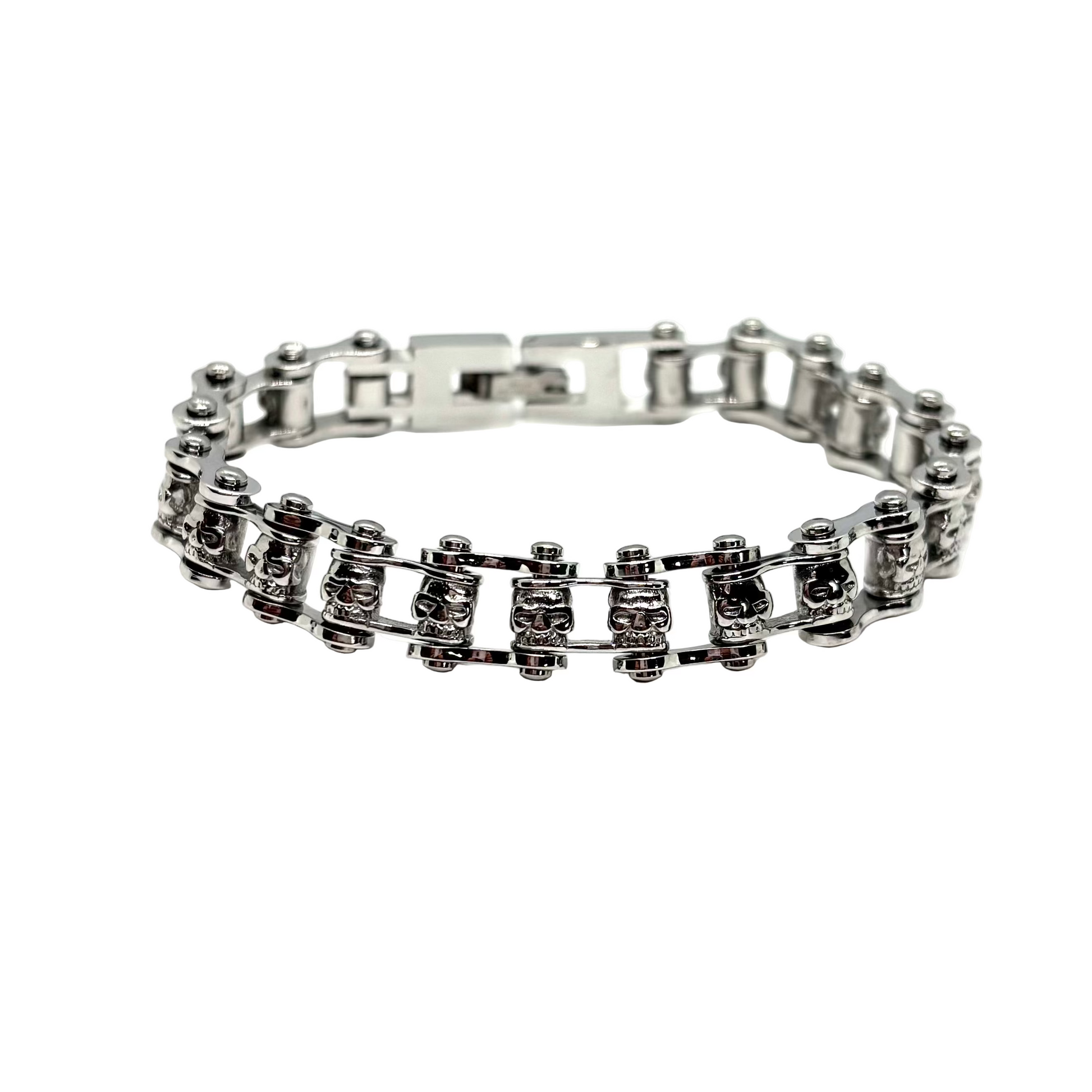 SK2031 3/8’’ Endless Skulls Bracelet Bracelet