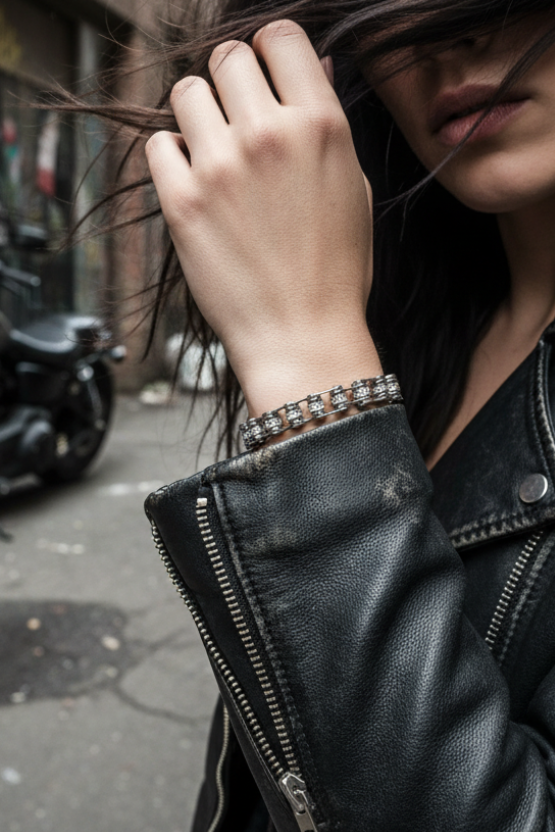 SK2005 Silver Crystal Bracelet