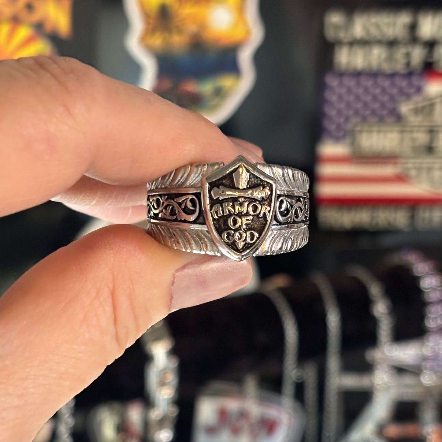 The Full Armor Shield Ring