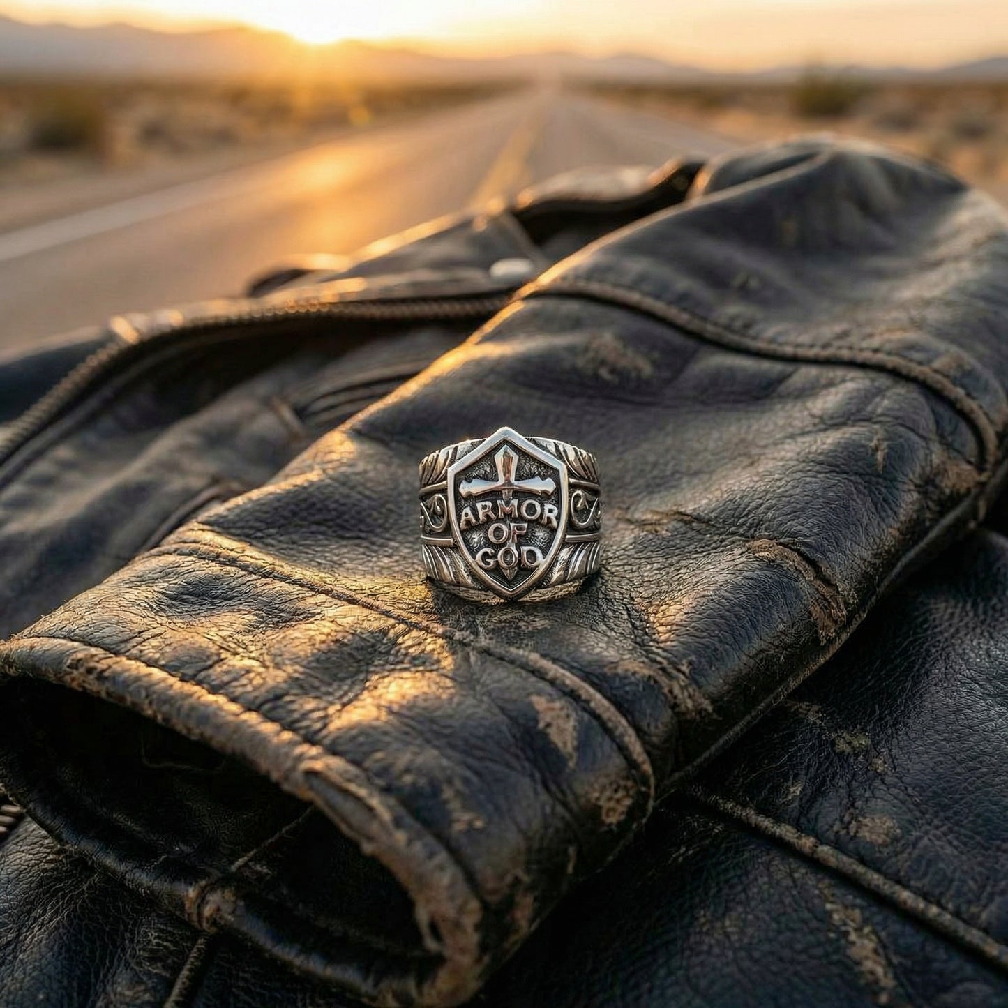 The Full Armor Shield Ring