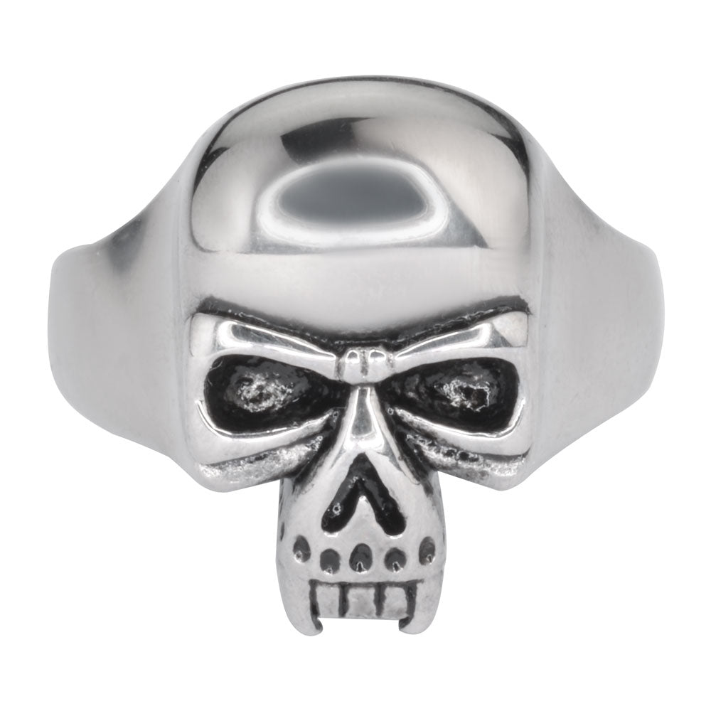 Sk1016 Gents Vampire Skull Ring Stainless Steel Motorcycle Biker Jewelry Rings