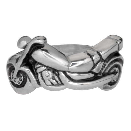 Sk1051 Ladies Motorcycle Bike Ring Stainless Steel Jewelry Size 5-10 Rings