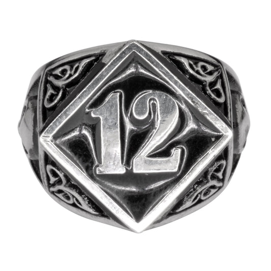 Sk1713 12 Ring Stainless Steel Motorcycle Biker Jewelry Rings