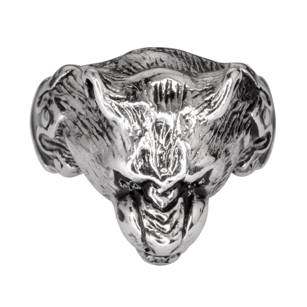 Sk1746 Gents Panther Ring Stainless Steel Motorcycle Jewelry Size 9-14 Rings