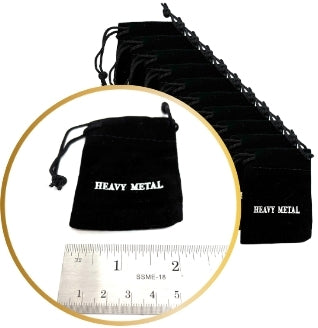 SKB001 - 10 Pack Small Velvet Bags