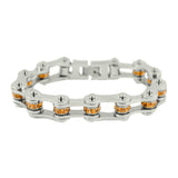 Sk2226 November 1/2’’ Wide Citrine Color Crystal Centers Ladies Bracelets