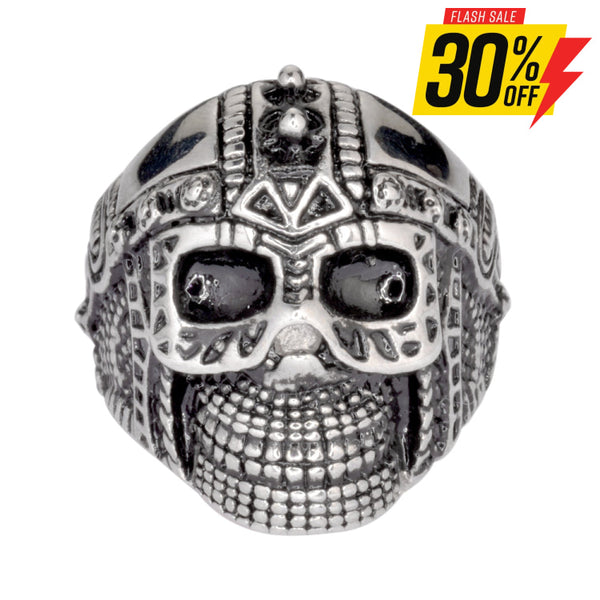 Sk1022 Gents Cyborg Spike Skull Ring Stainless Steel Motorcycle Biker Jewelry Rings