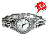 Sk1143 Watch Ladies 1/2’’ Wide Bike Chain Bracelet Stainless Steel