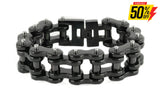 Men's Stainless Steel Motorcycle Chain Bracelet