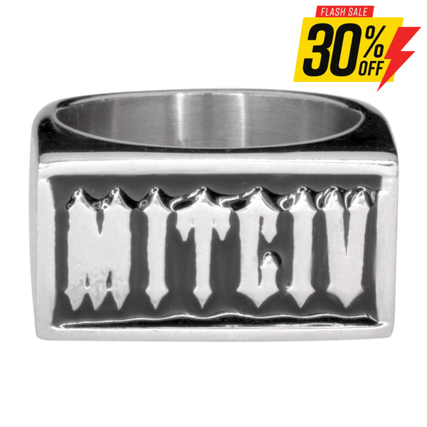 Sk1711 Gents Victim Ring Knock-Out Forehead Stamp Stainless Steel Motorcycle Biker Jewelry Rings