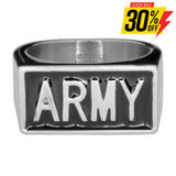 Sk1722 Gents Army Ring Stainless Steel Military Jewelry 316L Rings