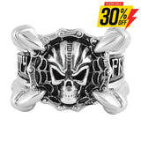 Sk1775 Gents Claw Skull Bike Chain Ring Stainless Steel Motorcycle Biker Jewelry 9-18 Rings