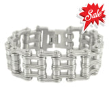 Sk1842 1’’ Wide All New Brushed Finish Double Roller Design Stainless Steel Motorcycle Chain