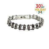 SK2031 3/8’’ Endless Skulls Bracelet Bracelet