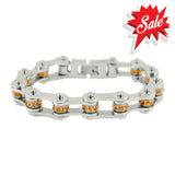 Sk2226 November 1/2’’ Wide Citrine Color Crystal Centers Ladies Bracelets