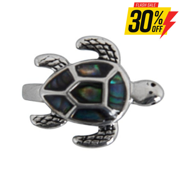 Sk2339 Ladies Turtle Ring Stainless Steel Motorcycle Jewelry Size 5-10 Rings