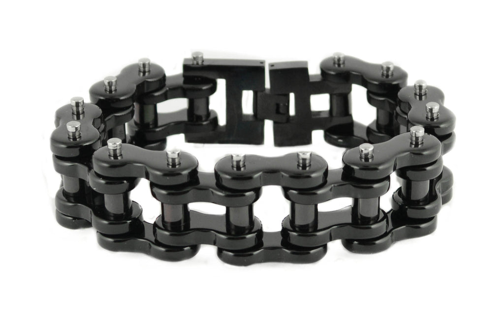 Men's Stainless Steel Motorcycle Chain Bracelet