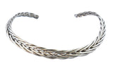 SK2480 Cuff Necklace Stainless Steel Six Strand