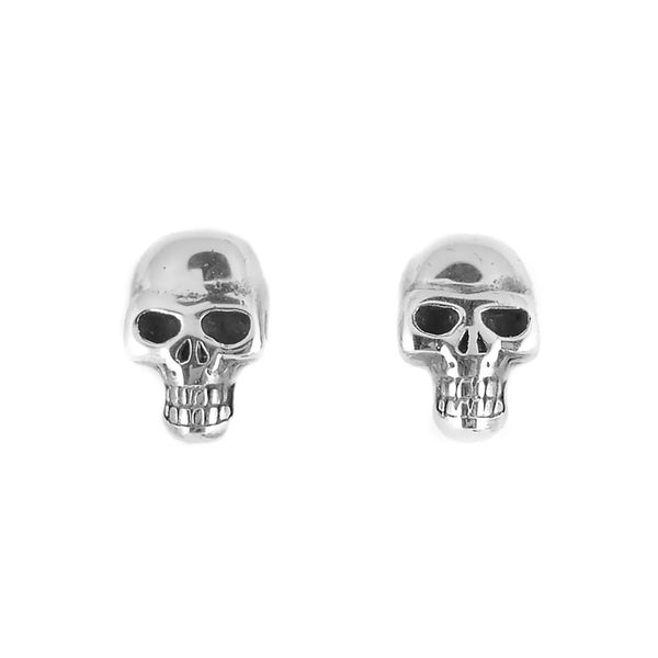 SK1632 Skull Earrings Stainless Steel Post & Nut