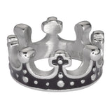 SK1004   Vatican Crown Ring Stainless Steel Motorcycle Jewelry  Size 6-10