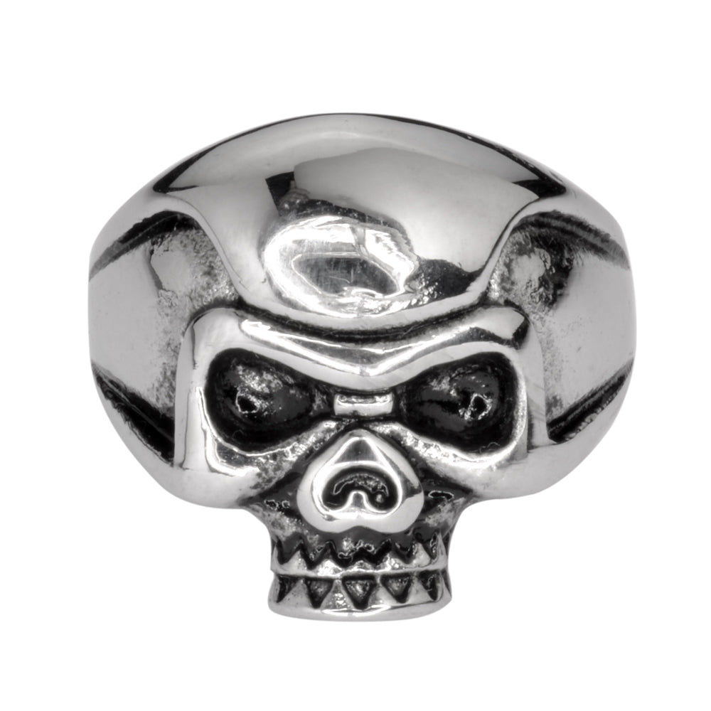 SK1013 Gents Punisher Skull Ring Stainless Steel Motorcycle Biker Jewelry