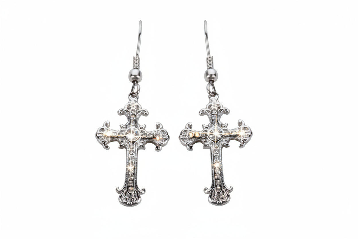 Radiant Faith Drop Earrings