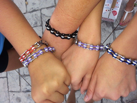 SK1853 Wide All Yellow Tone White Crystal Rollers Ladies